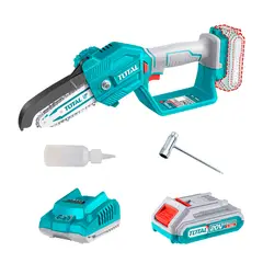 TOTAL - Sierra Podadora Inalámbrica 20v 5 Con Batcar