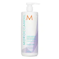 MOROCCANOIL - Acondicionador Morado Blonde Perfecting Cabello Rubio Aclarado o Gris 1000ml