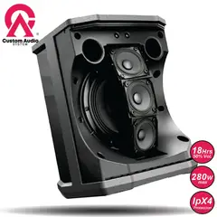 CUSTOM - AUDIO SYSTEM M4 PARLANTE ACTIVO COLOR NEGRO