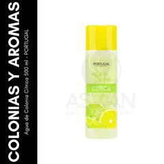 GENERICO - Agua de Colonia Cítrica 500 ml - PORTUGAL