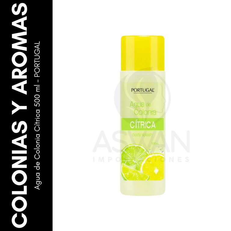 Agua de Colonia Cítrica 500 ml - PORTUGAL