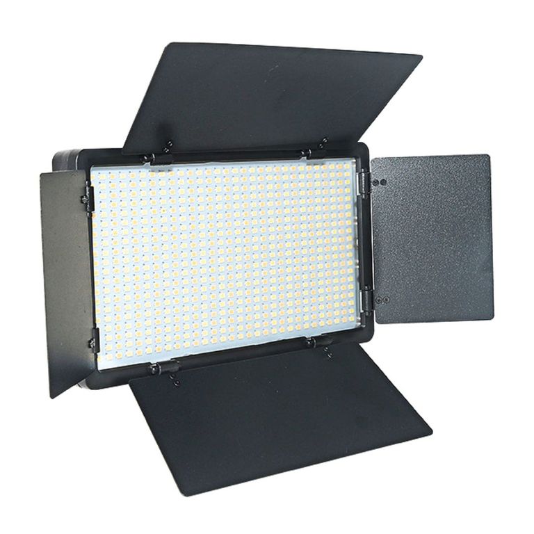 Panel de Luz LED 800 RGB con Control Remoto para Fotografía y Video