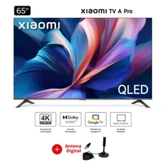 XIAOMI - Televisor 65” QLED 4K UHD Smart TV A Pro 2025 + Antena Digital