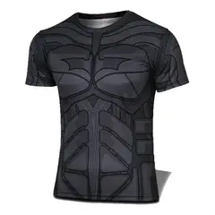 GENERICO - POLO COMPRESION BATMAN BRUCE WAYNE HALLOWEEN