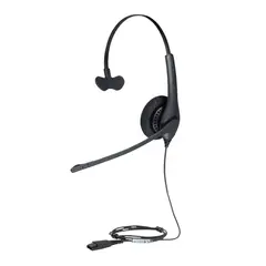 JABRA - Auricular Biz 1500 Mono En Oreja, Cableado Con Quick Disconnect Para Una Conexión Fá