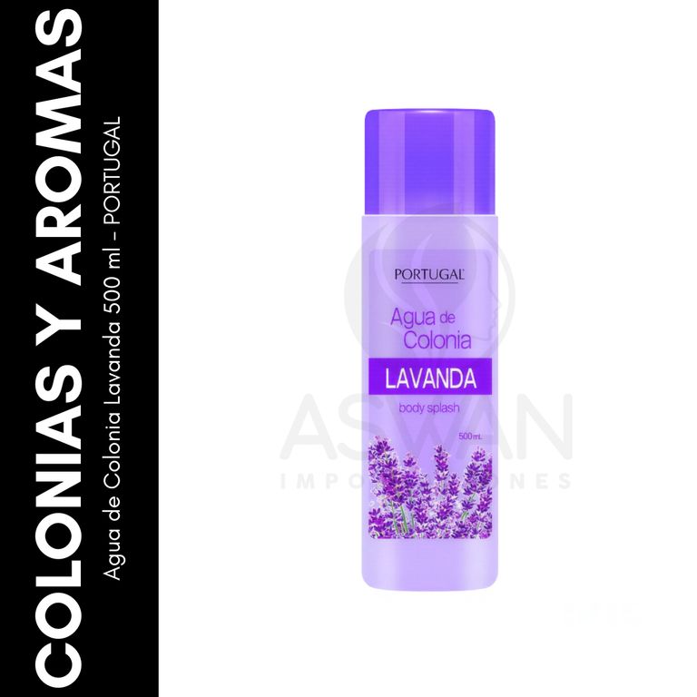 Agua de Colonia Lavanda 500 ml - PORTUGAL