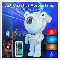 GENERICO - PROYECTOR DE LUZ DE ESTRELLAS Y GALAXIAS DISEÑO ASTRONAUTA