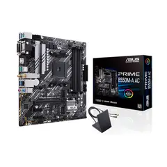 ASUS - Placa Base PRIME B550M-A AC Chipset AMD B550 Socket AM4 mATX
