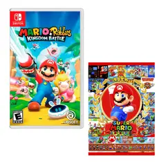 NINTENDO - Mario + Rabbids Kingdom Battle Switch y Poster 2