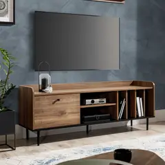 GENERICO - Mesa de TV 65 Gema Espresso Coricha Home