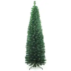 GENERICO - Arbol de Navidad Pino Vela 225m Verde 475 Tips All Cheap