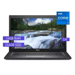 DELL - LAPTOP REACONDICIONADA 7490 CORE I7 8VA/ 16GB RAM/ 256GB SSD/ 14"