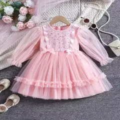 GENERICO - VESTIDO PARA NIÑA BEBE COREANO