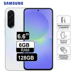 SAMSUNG - Celular Galaxy A36 128GB 6GB RAM - GRIS