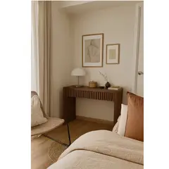 TU MESITA - Escritorio Moderno Lucero 2 Cajones Caramelo