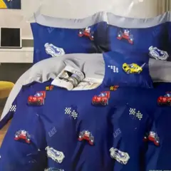 MINGDA - Set de Edredón de 5 Piezas + Set Sabanas + Fundas 100% Algodón