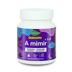 FITOSANA - GUMMIES A MIMIR - GOMITAS FUNCIONALES CON VALERIANA, PASIFLORA, LAVANDA, MANZANILLA Y MAGNESIO SABOR COLA 200G
