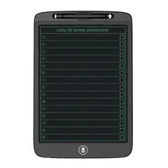 GENERICO - Tableta de Escritura LCD 12” con Bloqueo Antiborrado y Lápiz