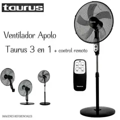 TAURUS - Ventilador Apolo 3 en 1 - 100W