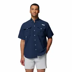 COLUMBIA - Camisa Hombre Pfg Bahama™ II Azul