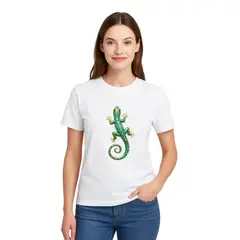 AQUA&MODA - Polo Clasico Unisex AquaModa Logo Salamandra Verde POSVT