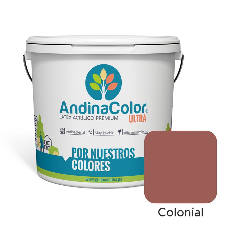 PINTURA ULTRA LATEX COLONIAL 1 GALON