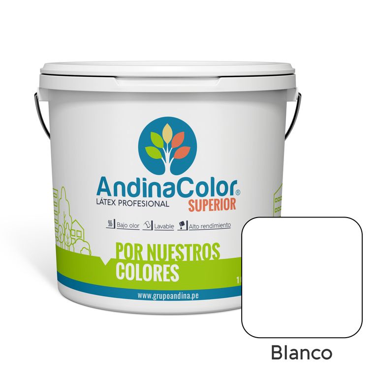 PINTURA SUPERIOR BLANCO LATEX 1 GALON