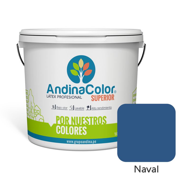 PINTURA SUPERIOR NAVAL LATEX 1 GALON