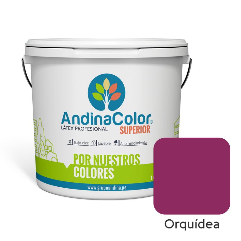 PINTURA SUPERIOR ORQUIDEA LATEX 1 GALON