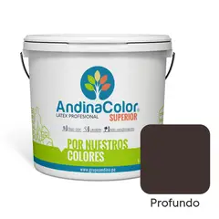 ANDINACOLOR - PINTURA SUPERIOR PROFUNDO LATEX 1 GALON
