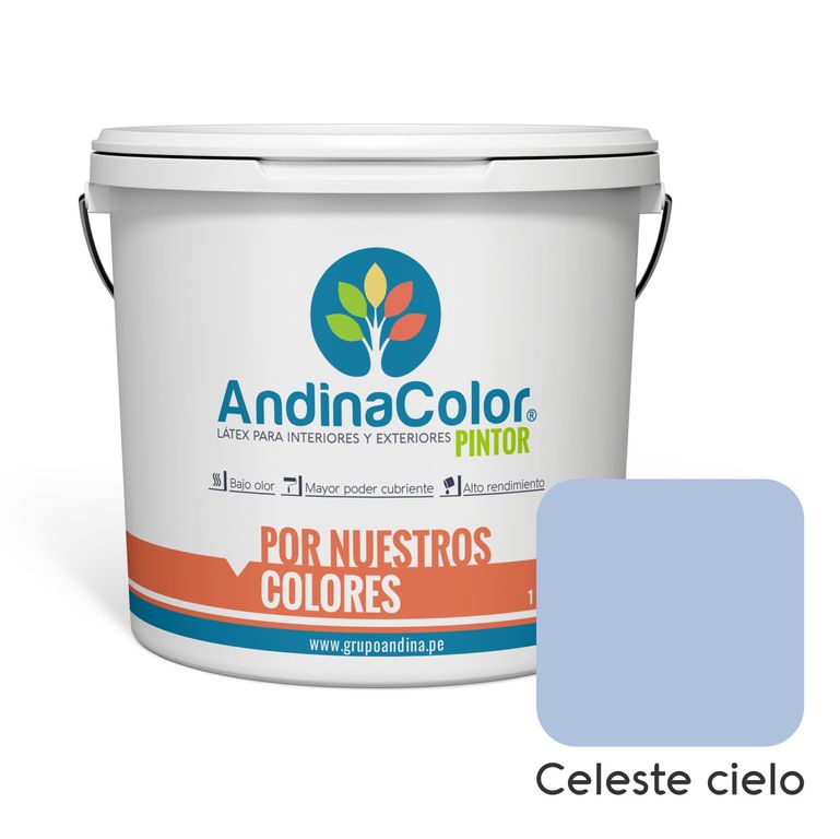 PINTURA PINTOR CELESTE CIELO LATEX 1 GALON