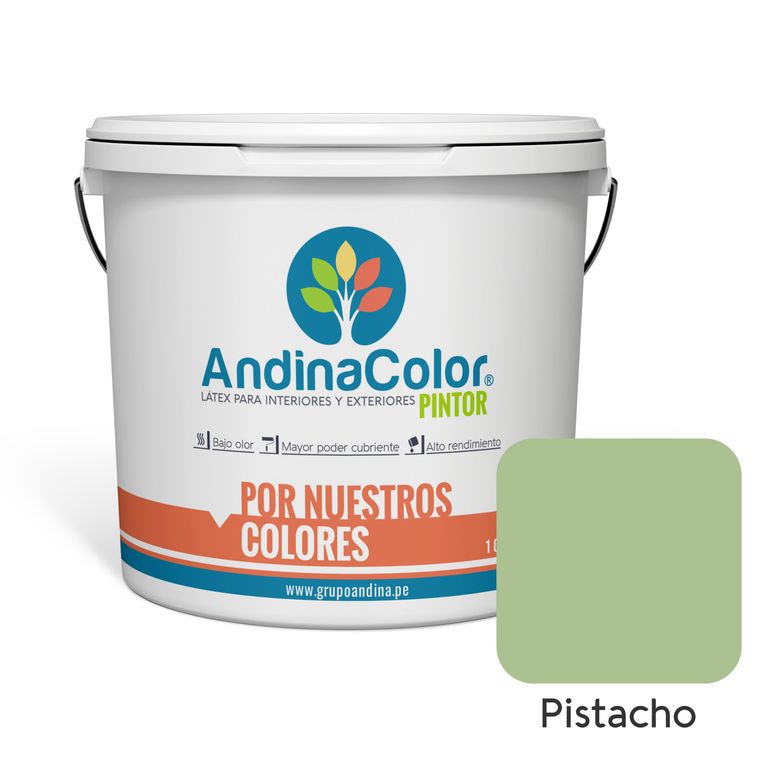 PINTURA PINTOR PISTACHO LATEX 1 GALON