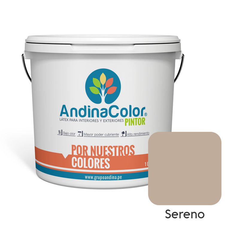 PINTURA PINTOR SERENO LATEX 1 GALON