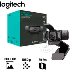 LOGITECH - C920s Pro Webcam Full HD 1080p con Micrófono y Cobertor