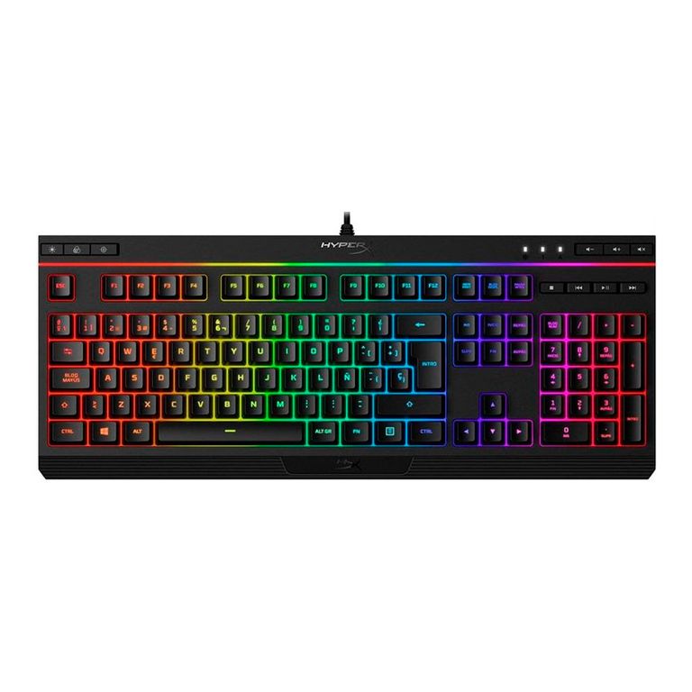 Teclado Alloy Core RGB Español Negro con Iluminación RGB