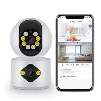 GENERICO - Monitor de Bebé Mascota Adulto mayor Visión Nocturna Voz bidireccional