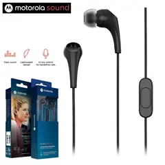 MOTOROLA - Audífonos In-ear con Mic Earbuds 2-S - Negro