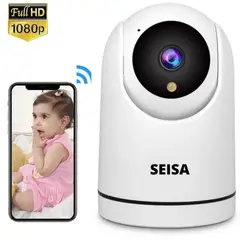 SEISA - MONITOR DE BEBE VISION NOCTURNA WIFI HD