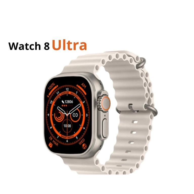 SMARTWATCH WATCH 8 ULTRA - BEIGHE