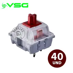 VSG - Switch Kailh Speed Copper 3 Pines - 70M Pulsaciones Táctil