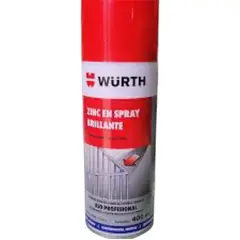 WURTH - ZINC EN SPRAY BRILLANTE PROTECCION ANTICORROSIVA