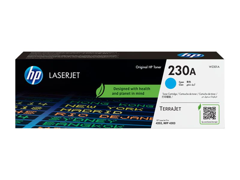 TONER 230A W2301A CYAN LJ4303FDW 1800 PAGINAS