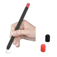 GENERICO - Funda case protector cobertor para apple pencil 1 negro