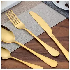 KEEP - Set de Cubiertos Gold 16 Piezas