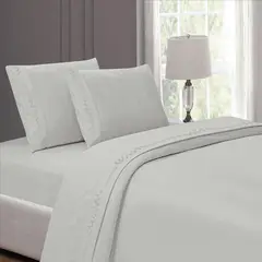 CASATEX - Set de Sabana de 4 Pieza 100% Algodón