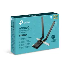 TP LINK - Adaptador De Red Tp-Link Tx20E Pcie Wifi 6 Ax1800