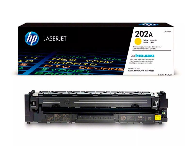 TONER CF502A 202A YELLOW LJ PRO M254 1.3 KPGS
