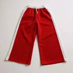 GENERICO - PANTALON PALAZZO FRANJAS DAMA