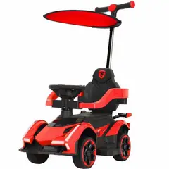 GENERICO - Carro Deportivo guiador a batería para niños 6V