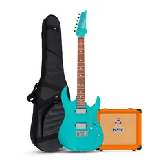 IBANEZ - GIO PACK GRX120SP PALE BLUE - ORANGE CRUSH 12W